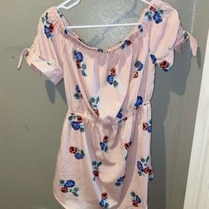 Off the shoulder dress